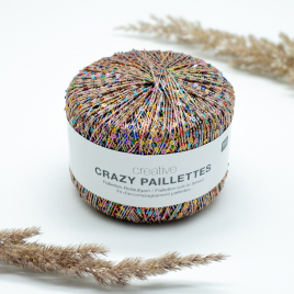 Пряжа Rico Creative Crazy Paillettes 001
