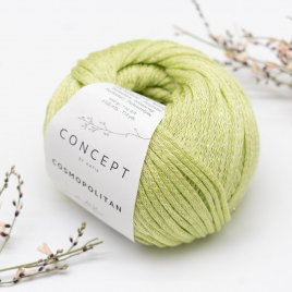 Пряжа Katia concept Cosmopolitan 91 Pistachio