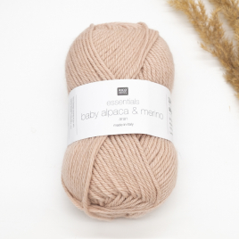 Пряжа Rico Essentials Baby Alpaca Merino aran 002