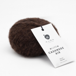 Пряжа Aura Cashmere Air 15.004 Dark chocolate