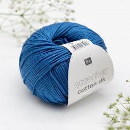 Пряжа Rico Essentials Cotton DK denim 108