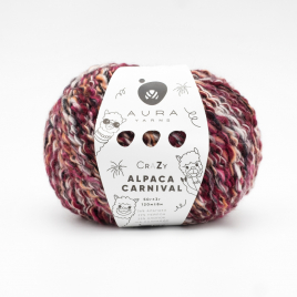 Пряжа Aura Crazy Alpaca Carnival 12.005 Beet salad