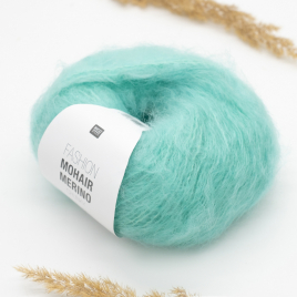Пряжа Rico Fashion Mohair Merino turquoise 021