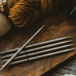 Чулочные спицы металлические KnitPro Mindful 15 см 2,25 мм