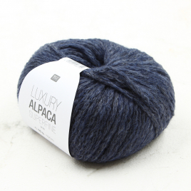 Пряжа Rico Luxury Alpaca Superfine Aran blue 009
