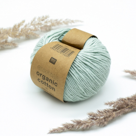 Пряжа Rico Essentials Organic Cotton DK aqua 009