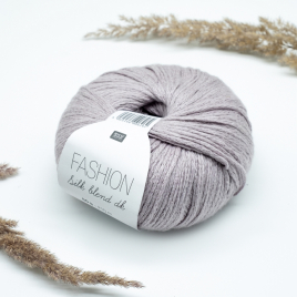 Пряжа Rico Fashion Silk Blend DK lavender 025