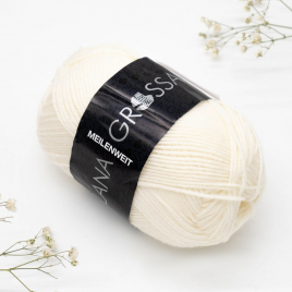 Пряжа Lana Grossa Meilenweit.50.Cashmere 01