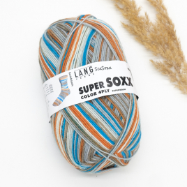 Пряжа Lang Yarns  Super Soxx Color 4-Ply 414
