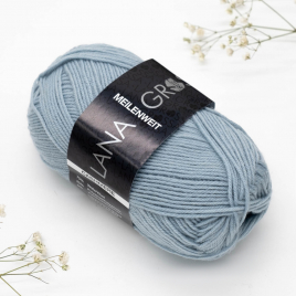 Пряжа Lana Grossa Meilenweit.50.Cashmere 49