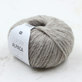 Пряжа Rico Luxury Alpaca Superfine Aran ecru 002