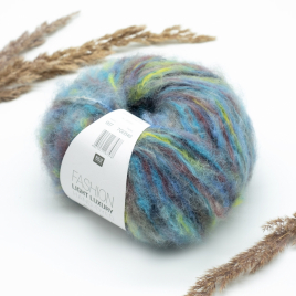 Пряжа Rico Fashion Light Luxury Hand Dyed aqua 007