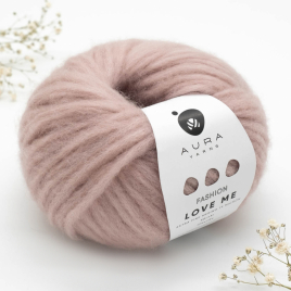 Пряжа Aura Love Me 1413 Rose quartz