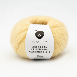 Пряжа Aura Cashmere Air 15.072 Banana Shake