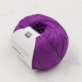 Пряжа Rico Essentials Cotton DK plum 115