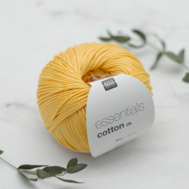 Пряжа Rico Essentials Cotton DK banana 63