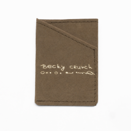 Кардхолдер Becky Crunch тёмная карамель