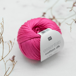 Пряжа Rico Essentials Cotton DK fuchsia 14