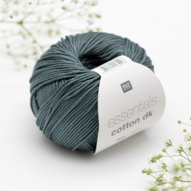 Пряжа Rico Essentials Cotton DK teal 106