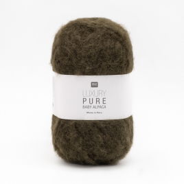 Пряжа Rico Luxury Pure Baby Alpaca 007 khaki