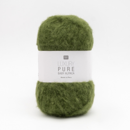 Пряжа Rico Luxury Pure Baby Alpaca 006 olive
