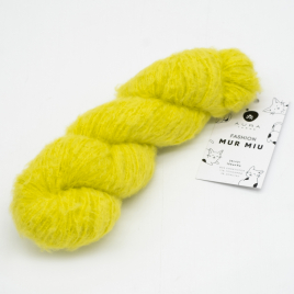Пряжа Aura Mur Miu 004 Neon lemon