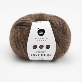 Пряжа Aura Love Me 2.0 09.004 Milk chocolate