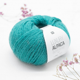 Пряжа Rico Luxury Alpaca Superfine Aran green 015