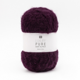 Пряжа Rico Luxury Pure Baby Alpaca 004 burgundy