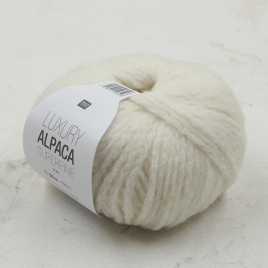 Пряжа Rico Luxury Alpaca Superfine Aran cream 001