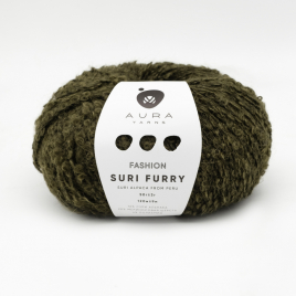 Пряжа Aura Suri Furry 13.056 Khaki