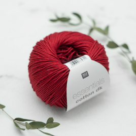 Пряжа Rico Essentials Cotton DK cherry 04