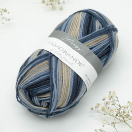 Пряжа Casagrande Stripy 609