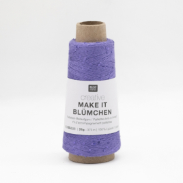 Пряжа Rico Creative Make It Blumchen 018 purple