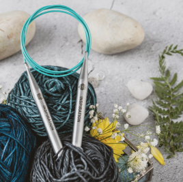 Круговые спицы металлические KnitPro Mindful 100 см 2,25 мм
