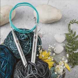 Круговые спицы металлические KnitPro Mindful 100 см 5,5 мм