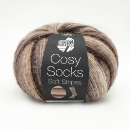 Пряжа Lana Grossa Meilenweit.100.Cosy Socks Soft Stripes 103