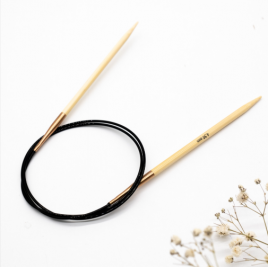 Круговые спицы бамбуковые Rico Design Circular Bamboo 80 см 4 мм