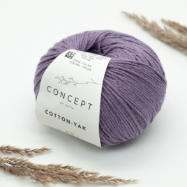 Пряжа Katia concept Cotton-Yak 128 lilac