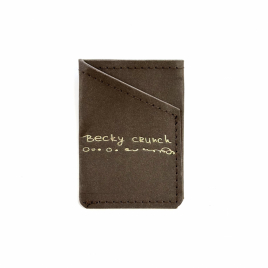 Кардхолдер Becky Crunch шоколадный