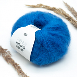 Пряжа Rico Fashion Mohair Merino azure 015