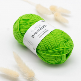 Пряжа Rico Superba Premium 4-ply 50g grass green 023