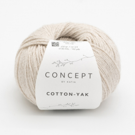 Пряжа Katia concept Cotton-Yak 138 light ivory