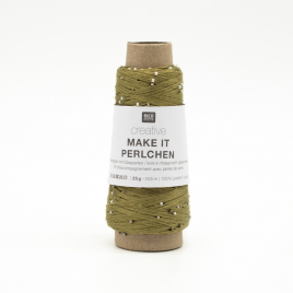 Пряжа Rico Creative Make It Perlchen 006 olivine