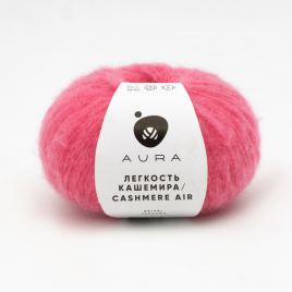 Пряжа Aura Cashmere Air 15.073 Crazy Watermelon