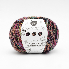 Пряжа Aura Crazy Alpaca Carnival 12.009 Confetti