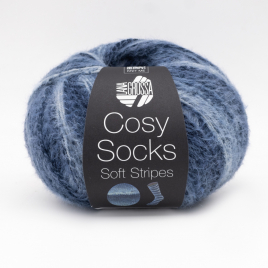 Пряжа Lana Grossa Meilenweit.100.Cosy Socks Soft Stripes 106