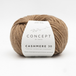 Пряжа Katia Concept Cashmere 30 206 Camello