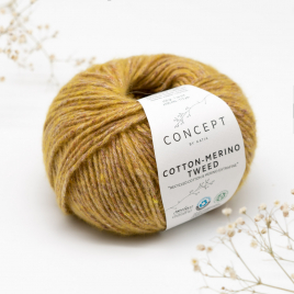 Пряжа Katia concept Cotton-Merino Tweed 507