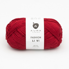 Пряжа Aura Li Vi 06.012 Red tango